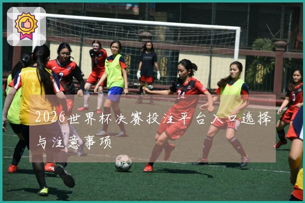2026世界杯决赛投注平台入口选择与注意事项